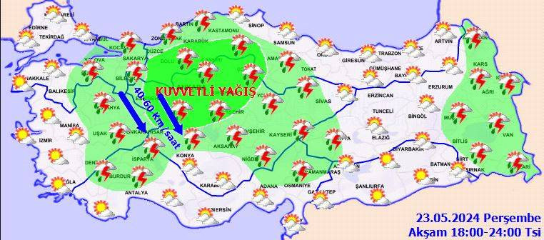Meteoroloji 8 ilde yaşayanları uyardı! Çok kuvvetli sağanak geliyor - Resim: 21